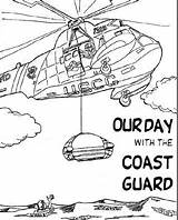Coast Coloring Guard Pages Oil Gulf Spill Kids Book Education Helicopter Summer Color Printable Academy Guards Drawings Getcolorings sketch template