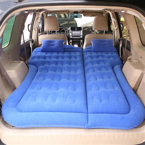 Car Travel Sleeping Pad Car Inflatable Bed Air Mattress Universal Suv Outdoor Camping Mat