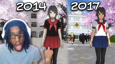 I Went Back To The First Yandere Simulator Build Ever Youtube