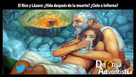 El Rico y Lázaro Vida después de la muerte Cielo e Infierno