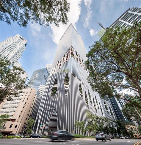 Biophilic Skyscraper Capitaspring Marks Completion With 93 In Leasing