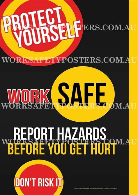 Work Safe Posters Safety Posters Australia