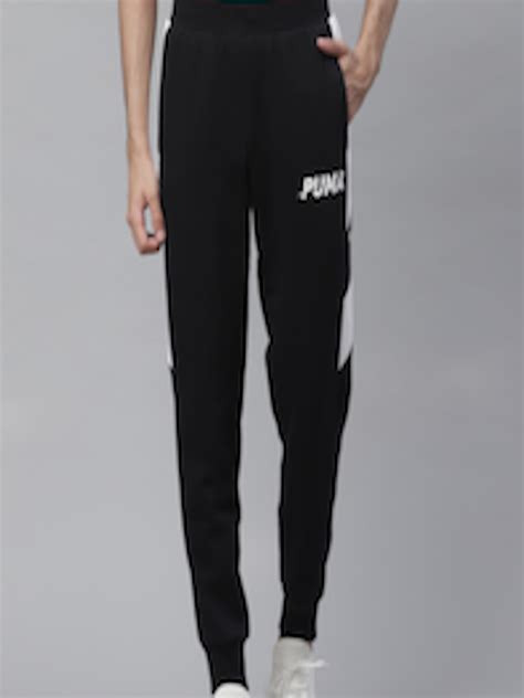 Buy Puma Men Black Modern Sports Fl Cl Solid Joggers Track Pants For Men 12335618 Myntra