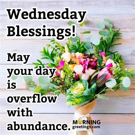 30 Amazing Wednesday Morning Blessings Morning Greetings Morning