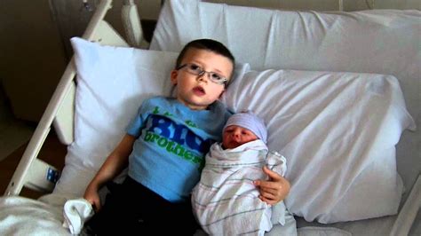 Big Brother Taking Care Of His New Baby Brother YouTube