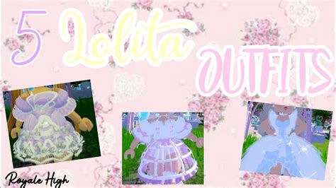 5 Lolita Outfits Royale High Roblox Youtube