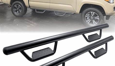Running Boards Side Step Nerf Bars Hoop Bar for 2005-2021 Toyota Tacoma