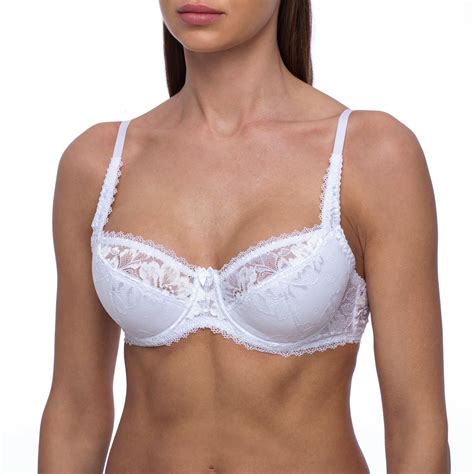 Bra By Fv Full Cup Coverage Underwire Half Padded Secret Of Goddess