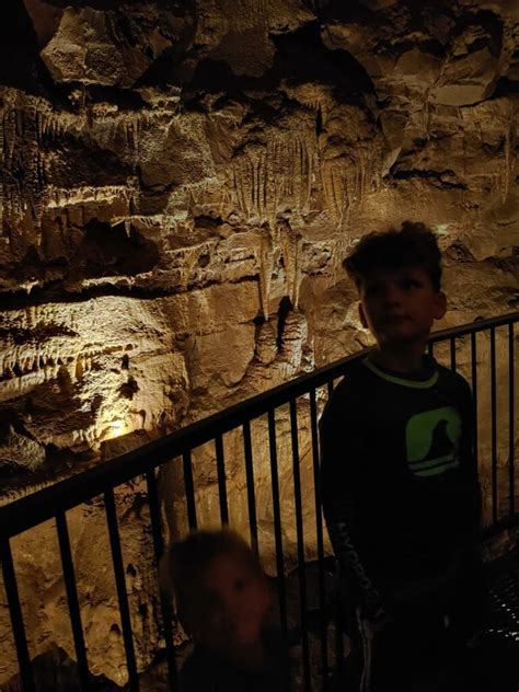 Exploring Indiana Caverns Girl Camper