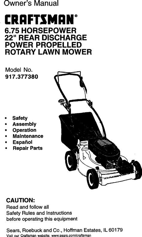Craftsman 675 series 190cc 22'' briggs & stratton rear garden product manuals and free pdf instructions. Craftsman 6 75 Lawn Mower Parts Manual | Reviewmotors.co