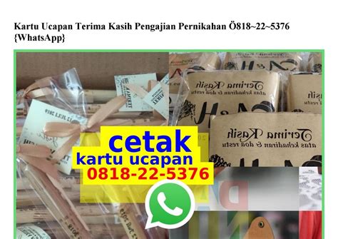 Kartu Ucapan Terima Kasih Pengajian Pernikahan Ô818·22·5376[wa] by vendor hargasupplier - Issuu