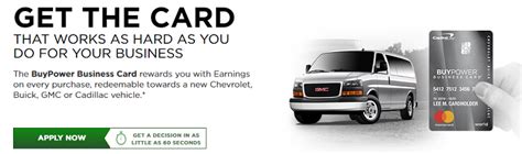 No, gm earnings can only be redeemed towards the purchase price of any new eligible chevrolet, buick, gmc or. Capital One BuyPower Business Card $500 Bonus Earnings + 5% Earnings on GM Purchases + No Annual ...