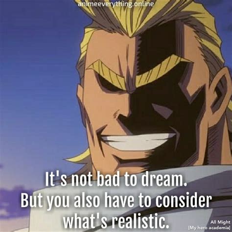 All Might Quotes My Hero Anime Quotes Inspirational Cartoon Quotes