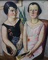 Max Beckmann, Doppelbildnis (Double Portrait) | Max beckmann, Art ...