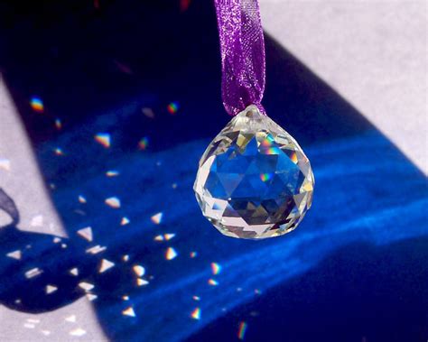 Rainbow Prisms 60 Carat Glass Diamonds Are Crystal Prism Etsy
