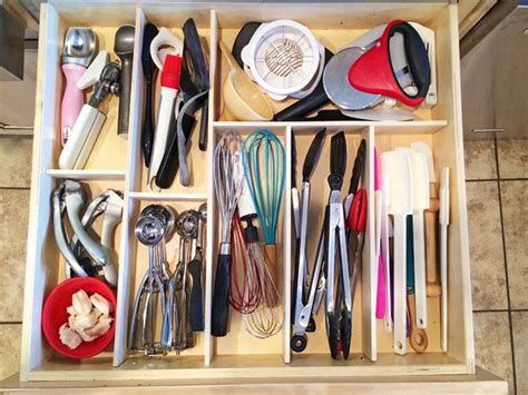 Make Your Own Custom Drawer Organizer Diy Kitchen Drawer