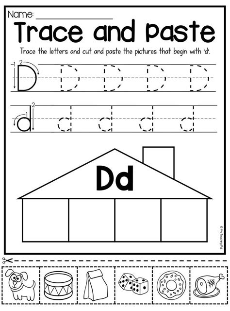 For example, this page does not list the regular t (heard in this pronunciation of letter) and to understand how sounds are grouped into phonemes, read the article on phonemic. Beginning Sounds Worksheets - Trace and Paste | Letter d ...