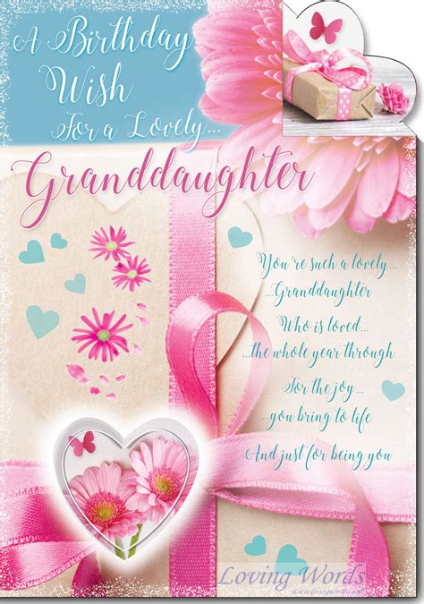Your grandparents love you, happy birthday sweetheart Birthday Wish Granddaughter | Greeting Cards by Loving Words