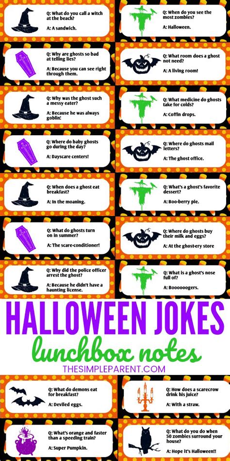 Printable Halloween Jokes