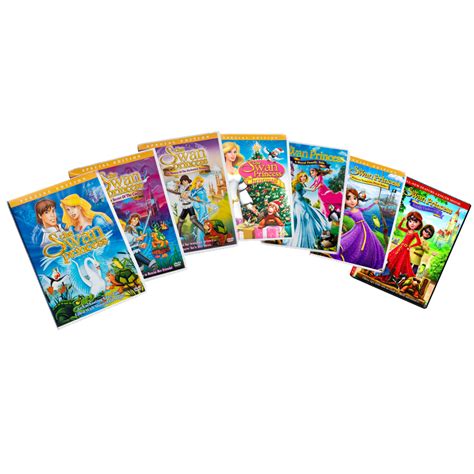 7 Pack Swan Princess Dvds The Swan Princess