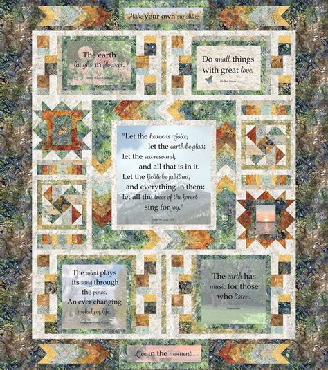 Nature’s Symphony Quilt KIT – Wing and a Prayer – Jenny Foltz, Toni Kay