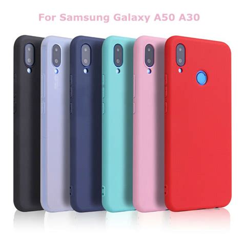 For Samsung Galaxy A50 A30 A20 Ultra Slim Soft Shockproof Tpu Case