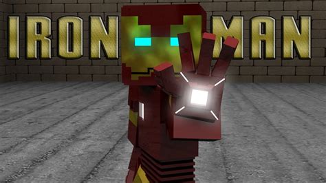 Iron Man In Minecraft Minecraft Animation Youtube