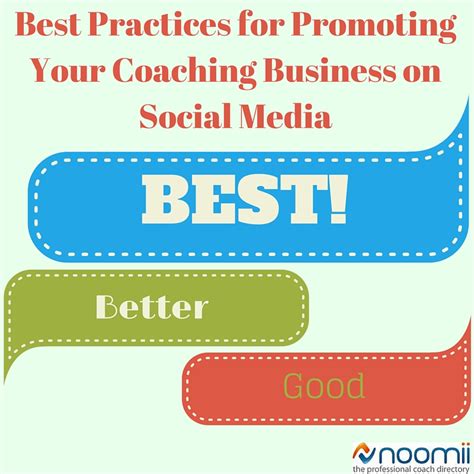 Best Practices For Promoting Your Coaching Business On Social Media