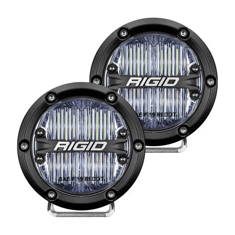 Rigid Industries 360 Series 4 Round Led Lights Quadratec