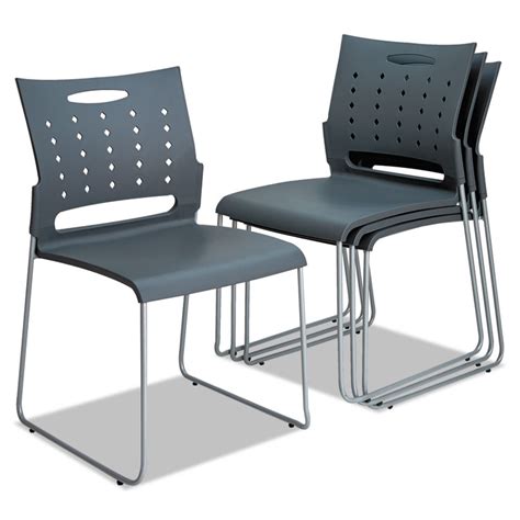 See more ideas about stacking chairs, office images, chair. Alera® Continental Series Perforated Back Stacking Chairs ...