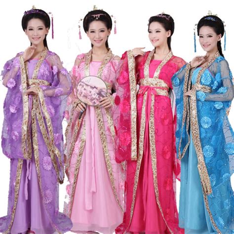 Red Chinese Traditional Women Hanfu Dress Chinese Fairy Dresses Dance