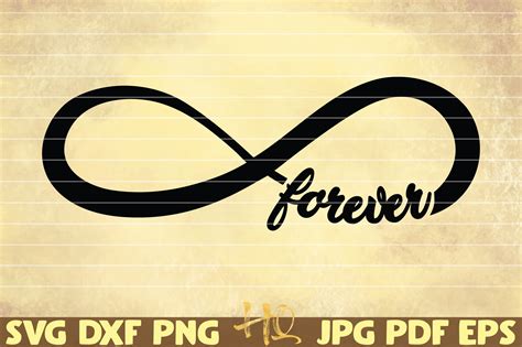 Infinity Forever Design Svg Valentine S Day Cut File