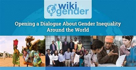 Wikigender Opening A Dialogue About Gender Inequality