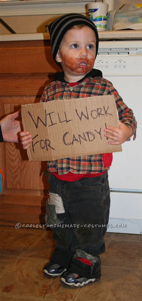 Funny And Easy Toddler Costume Idea Will Work For Candy Toddler Boy