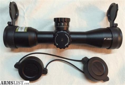 Armslist For Sale Nikon P223 3x32 Ar Scope And Nikon Mounts New