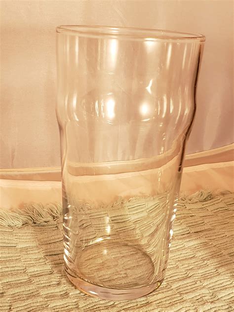 Retro Ikea Curved Drinking Glasses Set Of 4 Tumblers Etsy