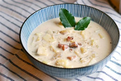 Clam Chowder With Bacon Recipes Food Cooking Recipes