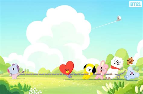 Bt21 Desktop Wallpapers Top Free Bt21 Desktop