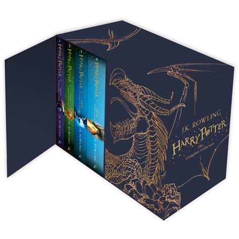 Harry Potter Hardback Complete Collection Book Box Set With Unique