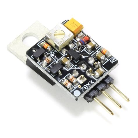 Adjustable Discrete Voltage Regulator Lm7812 12v 25v Audiophonics