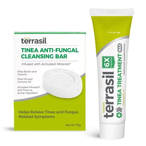 Tinea Treatment 2 Product Ointment And Cleansing Bar System Effectively