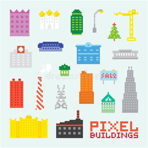 Pixel Art Building
