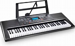 Ohuhu 61-Key Digital Music Piano Keyboard - Portable Electronic Musical ...