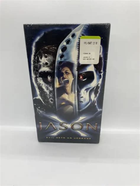 JASON X VHS Horror Movie Friday The Th Video Tape New Sealed Slasher PicClick
