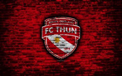 Am nächsten samstag steht dann das spannende saisonfinale gegen den fc thun an. Download wallpapers 4k, Thun FC, emblem, Switzerland Super ...