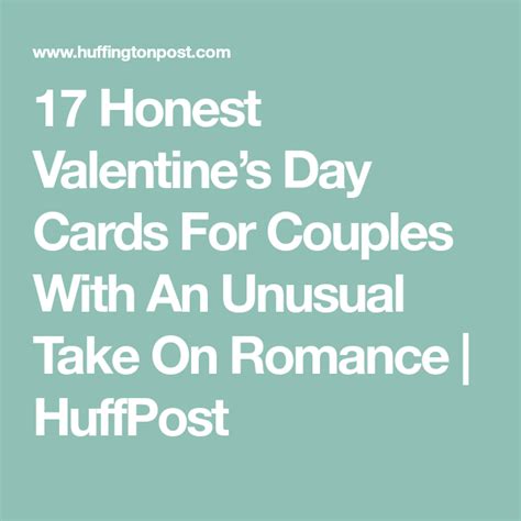 17 Honest Valentines Day Cards For Couples With An Unusual Take On Romance Valentine Day