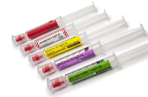 Pre Filled Anesthesia Syringes
