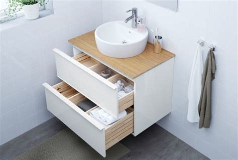 Quand on remet à neuf sa salle de bains, il est logique de avec les meubles sous lavabo, rien de plus simple que d'optimiser l'espace dans la salle de bains: Ikea evier double - Idées de travaux