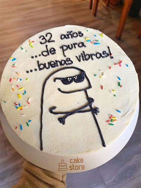Buenas Vibras Flork Cake En 2022 Pasteles Divertidos Tortas Bonitas Pasteles Personalizados