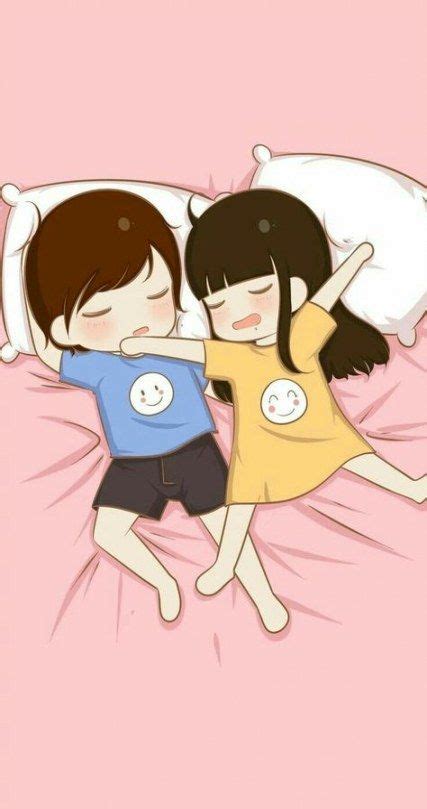 Trendy Drawing Couple Sleeping Art 64 Ideas Cute Love Cartoons Cute